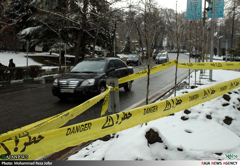 تصاویر:: بارش برف در تهران